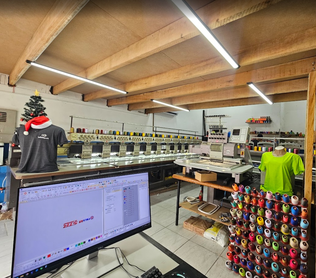 Estúdio Beg Bordados - Equipamentos profissionais